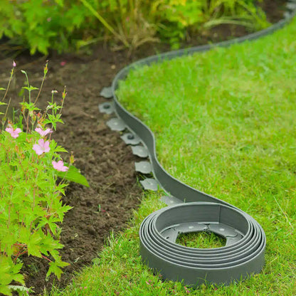🌱 50% RABATT NU! 🏡 10M Landskapskantning i Rulle – Grävfri Montering & 30 Markspikar – Perfekt för Snabba & Snygga Trädgårdskanter 🌿