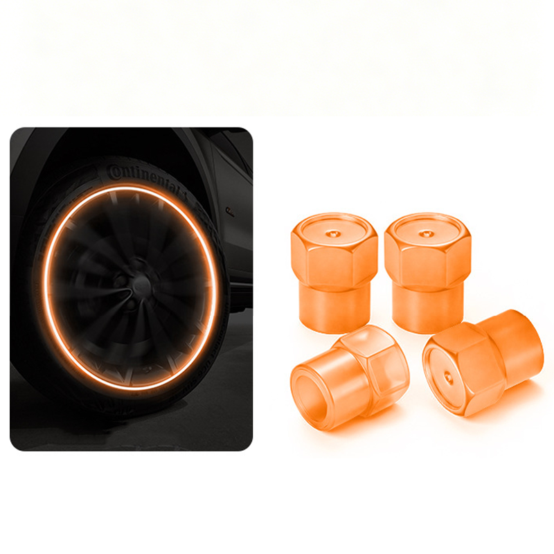 🔥 50% RABATT ⏰ Universella självlysande ventillock till däck 🚗✨ För bättre synlighet, säkerhet & cool stil på vägen 🌙