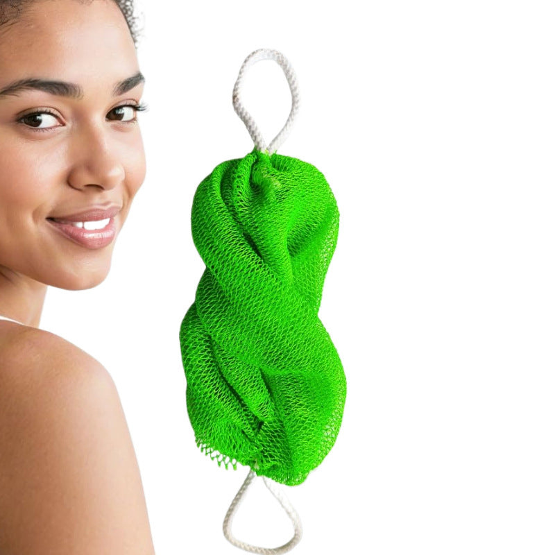 Exfolierande Ryggskrubb i Nät med Rephandtag