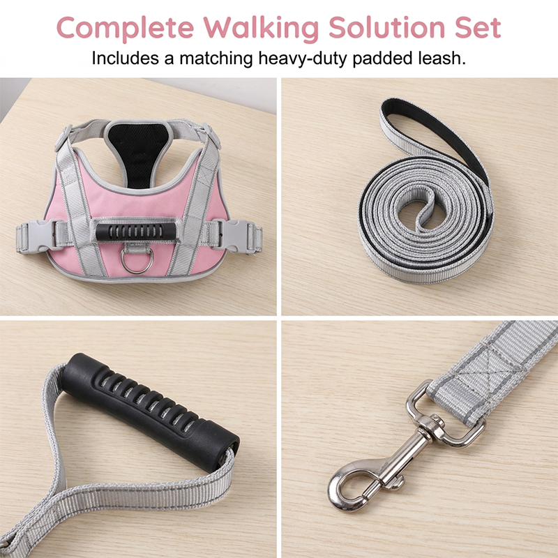 No-pull hundsele 🐕 Bekväm, säker & stoppar dragandet – njut av lugna promenader ✨