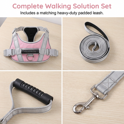 No-pull hundsele 🐕 Bekväm, säker & stoppar dragandet – njut av lugna promenader ✨