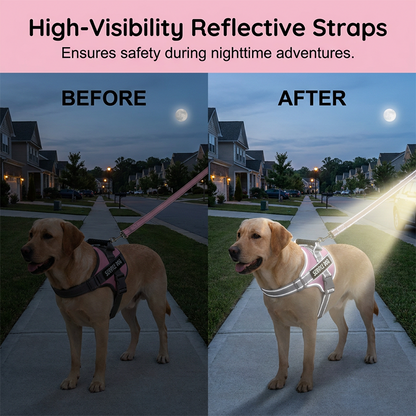 No-pull hundsele 🐕 Bekväm, säker & stoppar dragandet – njut av lugna promenader ✨