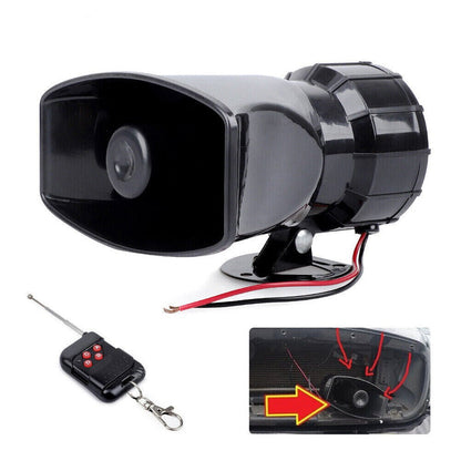 📢 12V Auto-Fanfare mit mehreren Klängen – hohe Lautstärke, als Alarmsignal & Sprachdurchsage nutzbar, ideal für LKW, SUV & Einsatzfahrzeuge 🚛