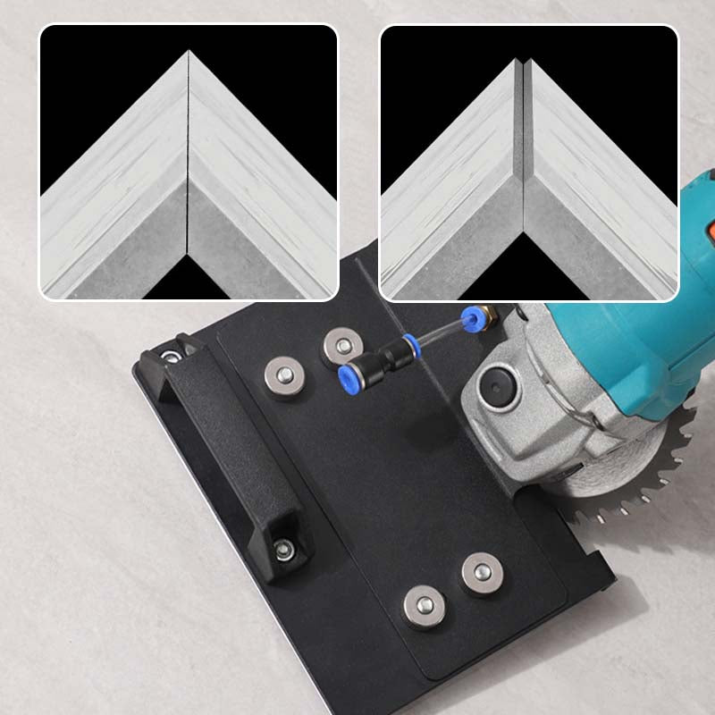 🔧 50% RABATT NU! 🔩 Vinkelslipstativ för Kakel – 45° Avfasning & Vattenspray – Exakt, Modulär & Dammfri 🚿