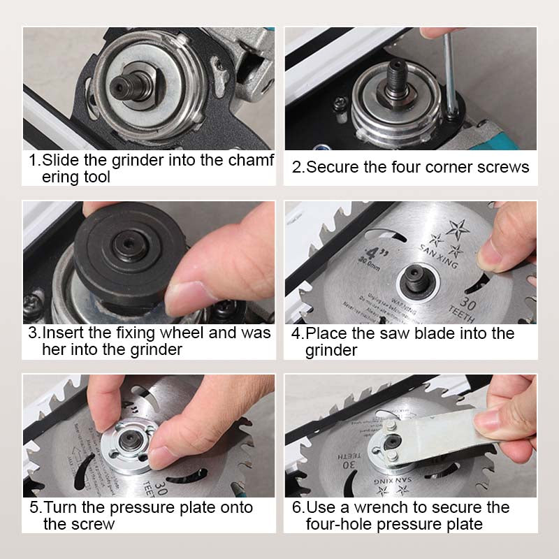🔧 50% RABATT NU! 🔩 Vinkelslipstativ för Kakel – 45° Avfasning & Vattenspray – Exakt, Modulär & Dammfri 🚿