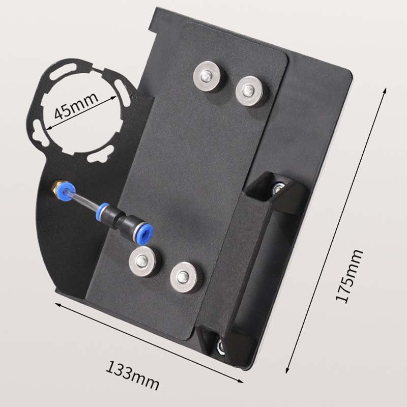 🔧 50% RABATT NU! 🔩 Vinkelslipstativ för Kakel – 45° Avfasning & Vattenspray – Exakt, Modulär & Dammfri 🚿