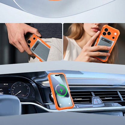 Magnetiskt Mobilskal med Inbyggt Skärmskydd