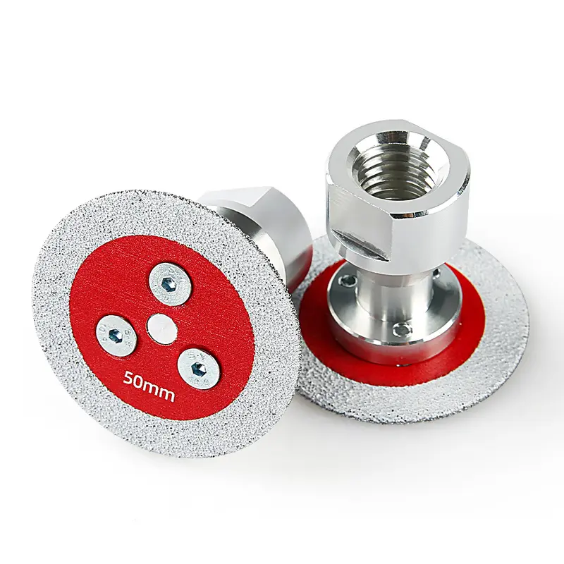 Vacuum Brazed Diamond Chamfering Wheel with Flange