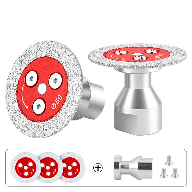 Vacuum Brazed Diamond Chamfering Wheel with Flange