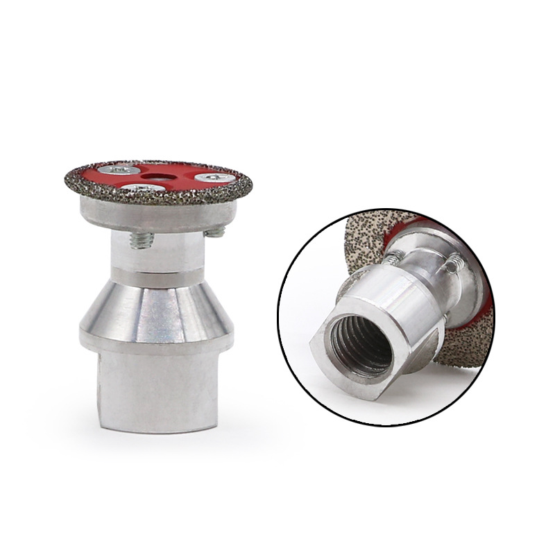Vacuum Brazed Diamond Chamfering Wheel with Flange