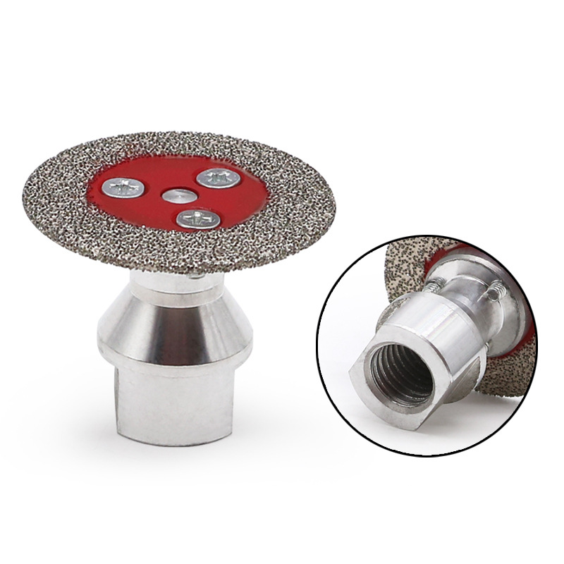 Vacuum Brazed Diamond Chamfering Wheel with Flange