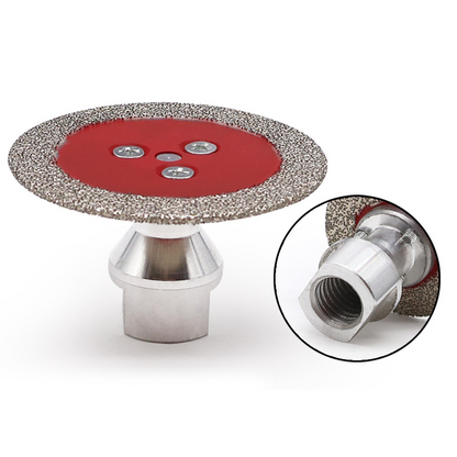 Vacuum Brazed Diamond Chamfering Wheel with Flange