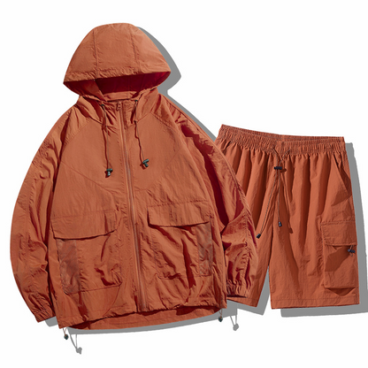 ⛰️🥾Unisex-jacka i bergsstil med iskylande solskydd