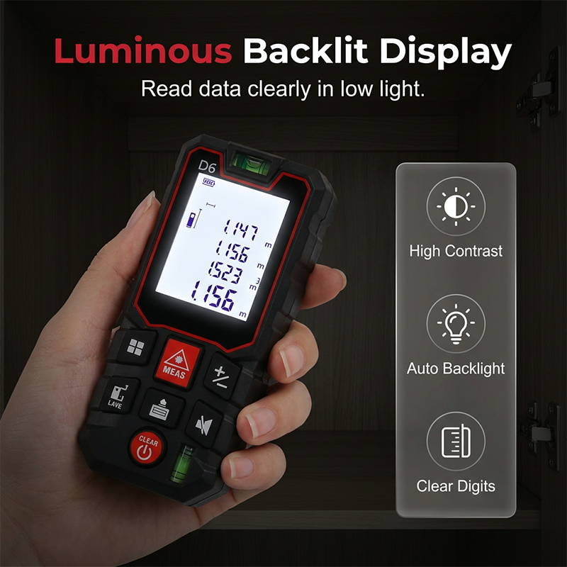 ⏳Begränsad tid – 50% rabatt⏰🔥Hetförsäljning – Bärbar Digital Laser Avståndsmätare