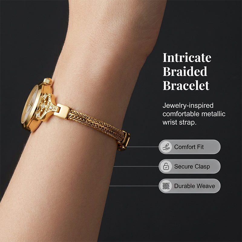 Elegant armbandsur för kvinnor