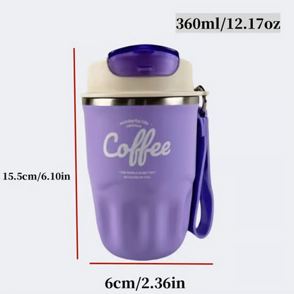 🎁💥 Julrea med 50% rabatt!! ☕ Termos i rostfritt stål med 316 ml och smart temperaturdisplay 🌡️