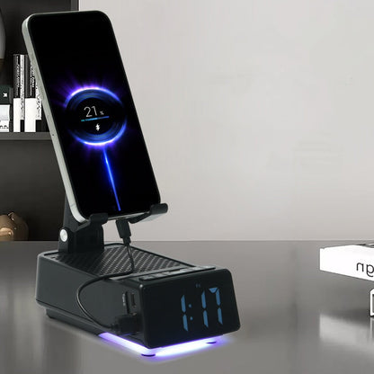 3-i-1 Bluetooth-högtalare och telefonstativ