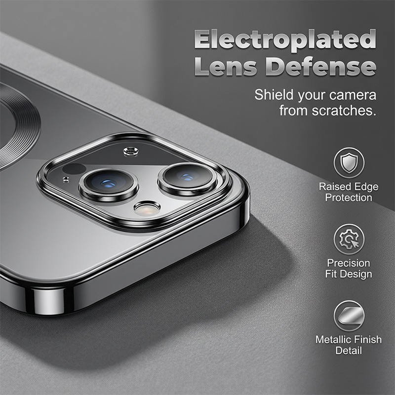 Magnetiskt Transparent TPU-skal