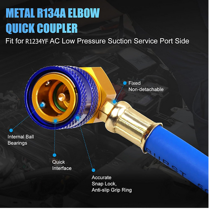 Kylmedelspåfyllningsslang