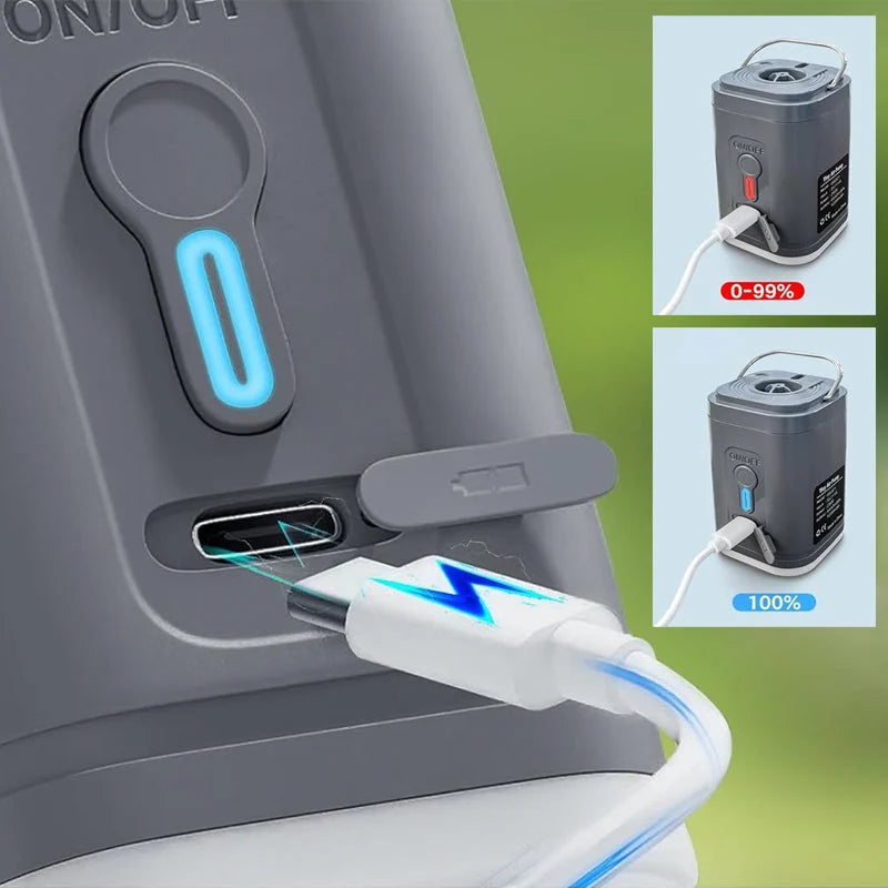 Uppladdningsbar Campingluftpump