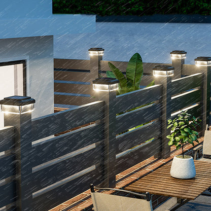 ☀️ 50% RABATT NU! 🏡 Solcellsdriven LED Stolplykta – Väderbeständig, Auto Av/På & Varmt Sken för Trädgård & Altan 🌿
