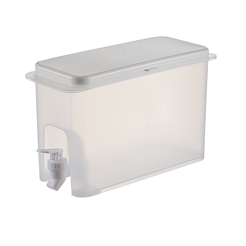 🧊 Dryckesdispenser med kran – smal design, stor volym & läckagesäker, perfekt för kylskåpsdörren & picknick 🧺