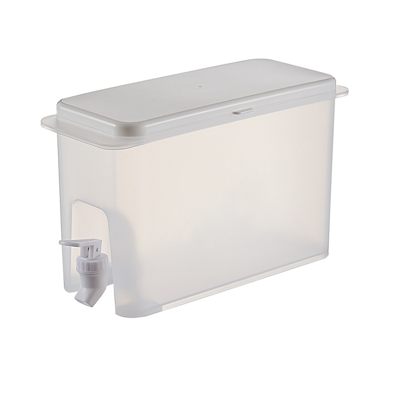 🧊 Dryckesdispenser med kran – smal design, stor volym & läckagesäker, perfekt för kylskåpsdörren & picknick 🧺