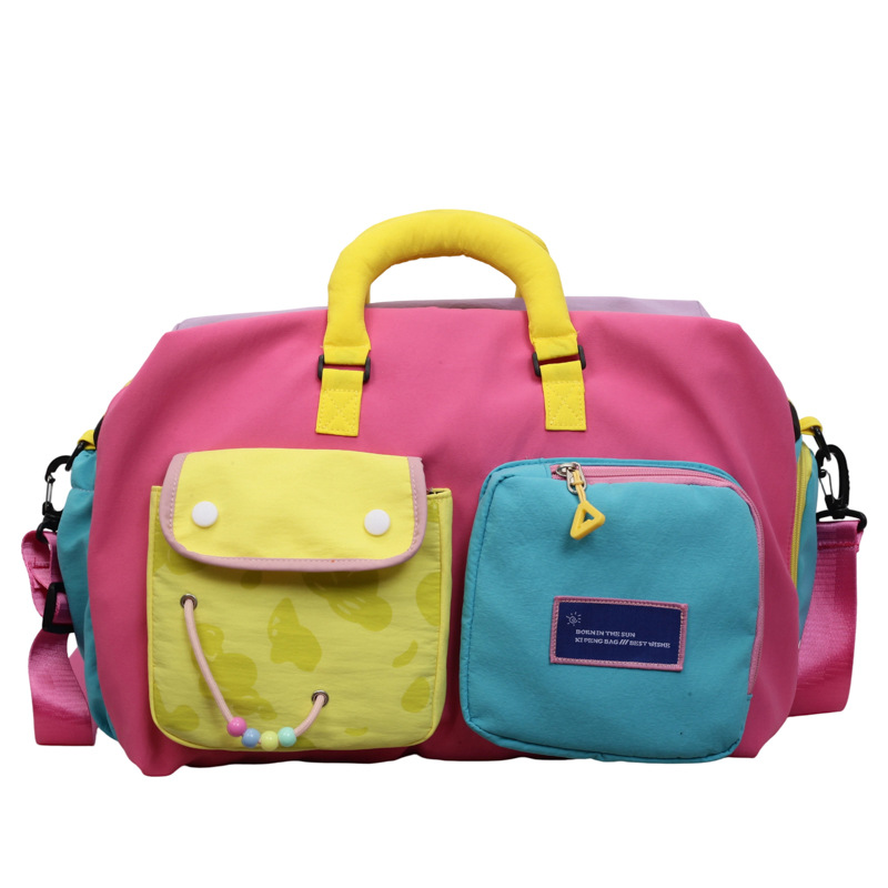 🏆SISTA DAGEN 50% REA🔥 Casual Färgblock Weekendbag