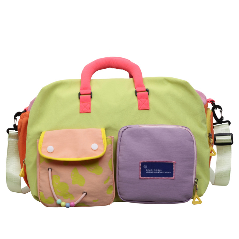 🏆SISTA DAGEN 50% REA🔥 Casual Färgblock Weekendbag