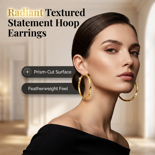 💫 50% RABATT NU! 💥 Minimalistiska Texturerade Ringar för Kvinnor – Diamantskuren & snäppstängning – Vardaglig glans, perfekt för casual eller festliga looks ✨