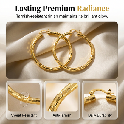 💫 50% RABATT NU! 💥 Minimalistiska Texturerade Ringar för Kvinnor – Diamantskuren & snäppstängning – Vardaglig glans, perfekt för casual eller festliga looks ✨