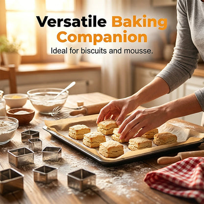 Professionellt Bakset med 5 Pajformar