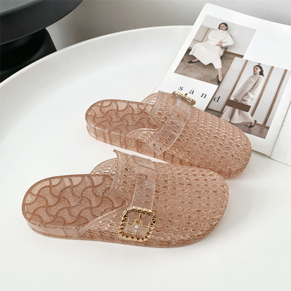Damtofflor med Glitter i Casual Stil