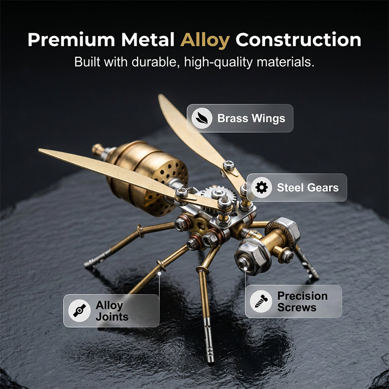 3D Metallbi Pussel Monteringsmodell Kit
