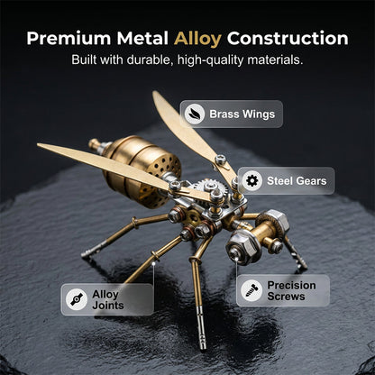 3D Metallbi Pussel Monteringsmodell Kit