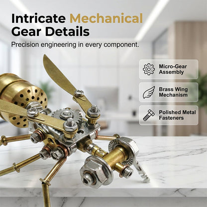 3D Metallbi Pussel Monteringsmodell Kit