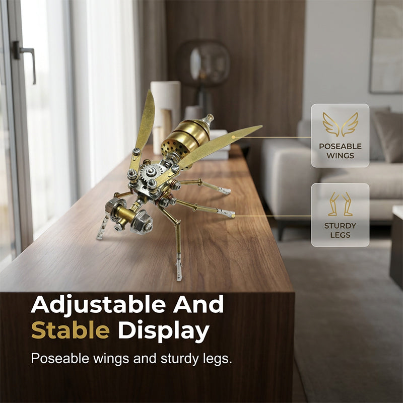 3D Metallbi Pussel Monteringsmodell Kit
