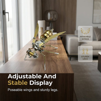 3D Metallbi Pussel Monteringsmodell Kit