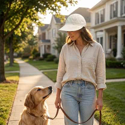 ☀️ 50 % RABATT NU! 👒 Solhatt med hästsvansöppning – andningsbar, UPF 50+ & justerbart band, perfekt för löpning, strand & utomhuslek 🏃‍♀️