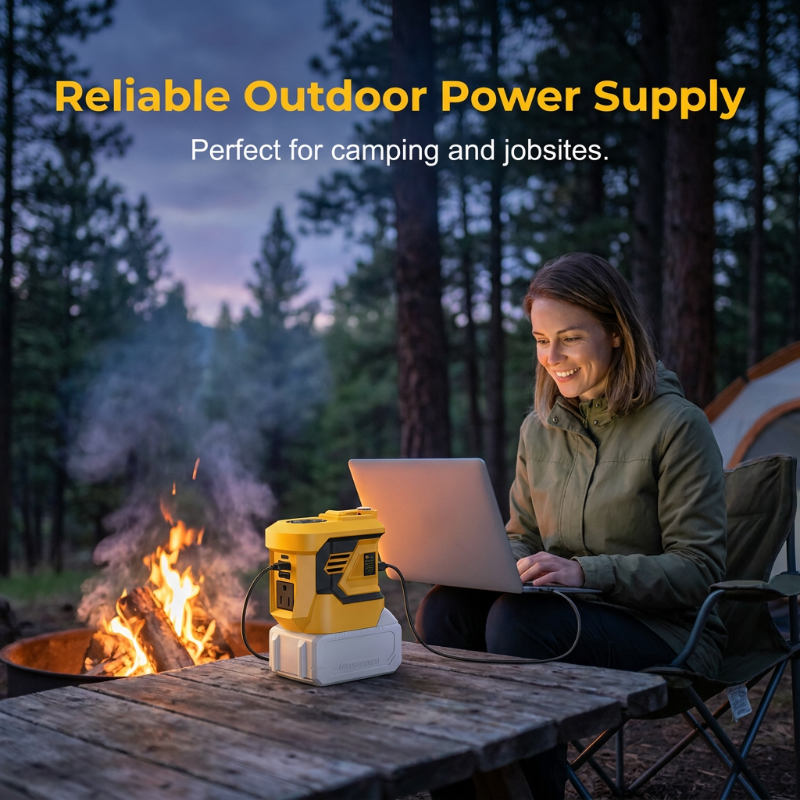 🔋 300W portabel inverter – 12V till 230V, med USB-portar, perfekt för laptop, mobil & kamera under resa & friluftsliv 🏕️