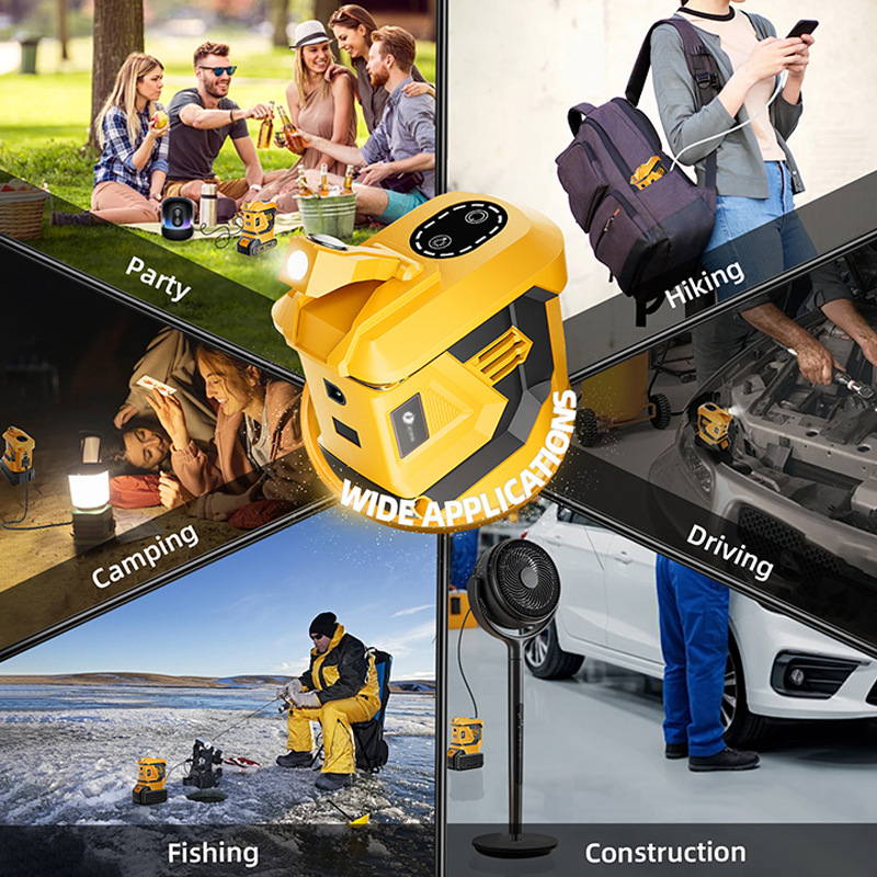 🔋 300W portabel inverter – 12V till 230V, med USB-portar, perfekt för laptop, mobil & kamera under resa & friluftsliv 🏕️