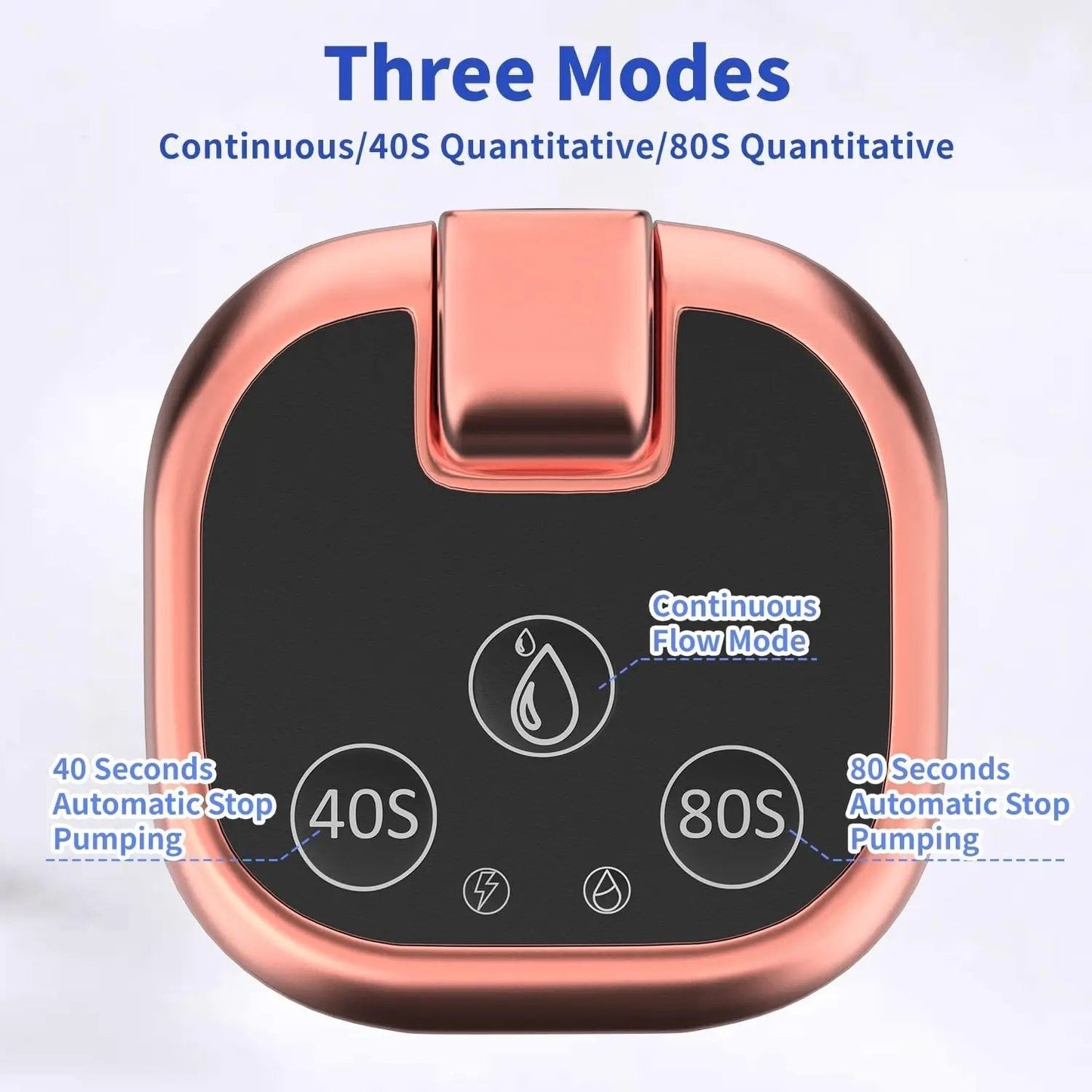 🏠 Automatisk dispenserpump – multifunktionell, tyst & perfekt för hem, kontor, sommarstuga & camping, passa de flesta standardflaskor 🌿