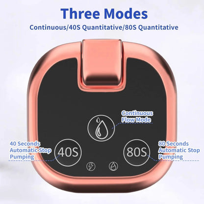 🏠 Automatisk dispenserpump – multifunktionell, tyst & perfekt för hem, kontor, sommarstuga & camping, passa de flesta standardflaskor 🌿