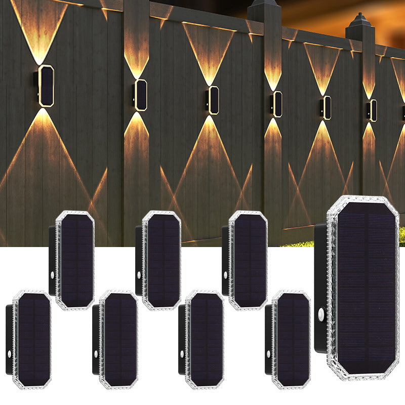 ☀️ 50% RABATT NU! 💡 Up & Down Solcellsvägglampa – Dubbelriktad, Vattentät & Trådlös – Perfekt för Trädgården 🌿