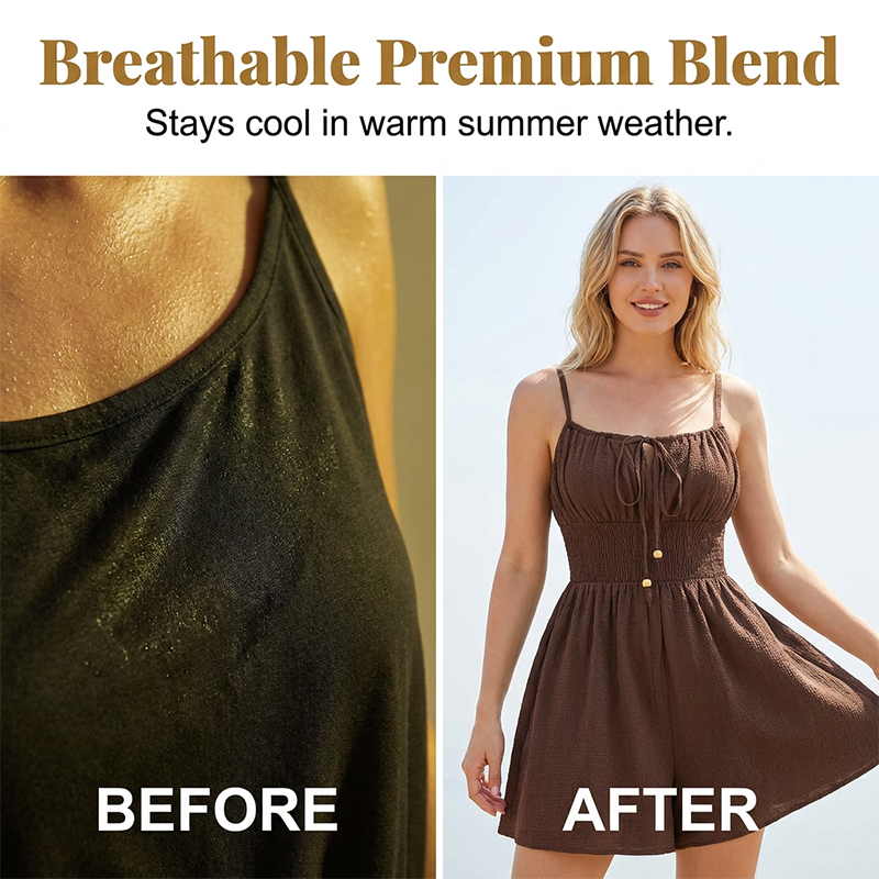 Damplaysuit i Texturerat Crinkletyg