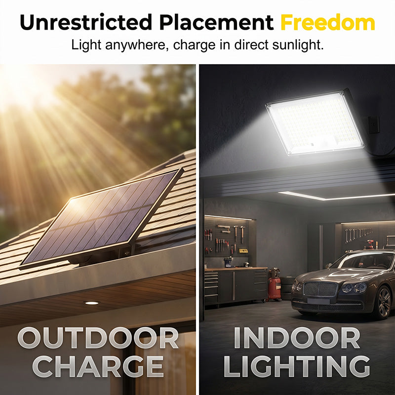 Utomhus Soldriven Säkerhetslampa