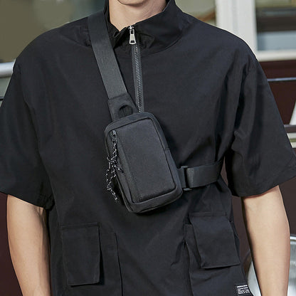 🎒 50% RABATT NU! 🏙️ Urban Sling Bag för män – Lätt & vattentät – Justerbar rem, perfekt för pendling eller resa – modern och praktisk 💼✨