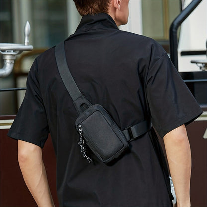 🎒 50% RABATT NU! 🏙️ Urban Sling Bag för män – Lätt & vattentät – Justerbar rem, perfekt för pendling eller resa – modern och praktisk 💼✨