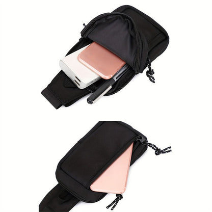 🎒 50% RABATT NU! 🏙️ Urban Sling Bag för män – Lätt & vattentät – Justerbar rem, perfekt för pendling eller resa – modern och praktisk 💼✨