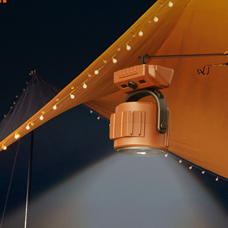 🌬️ 6-tums campingfläkt – 100 hastigheter, oscillerande & stort batteri – perfekt för tält, husbil & strömavbrott 🔋